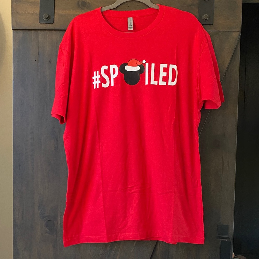 Next Level Apparel Red T-Shirt